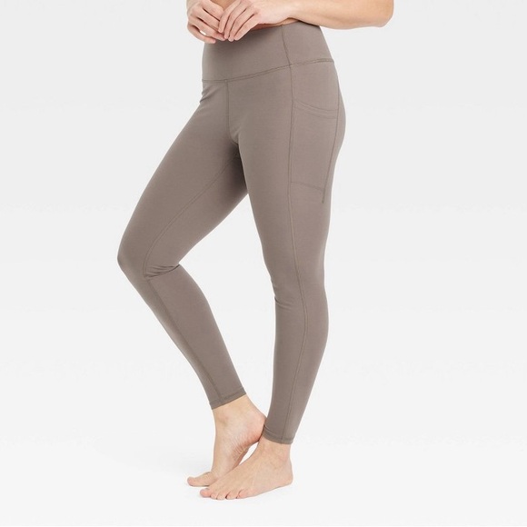 all in motion Pants - New Women's Brushed Sculpt High-Rise
Pocketed Leggings - All In Motion  Taupe L